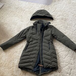 Women's Indygena Olive Quilted Jacket